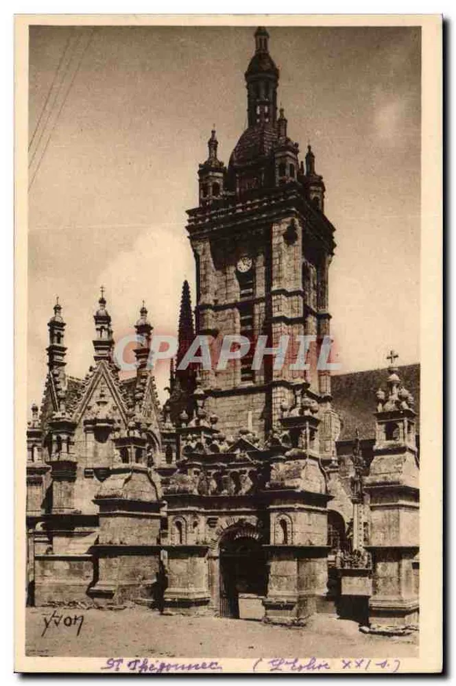 St-Thégonnec — Igreja (século XVI) — Edições de Arte YVON - Frente
