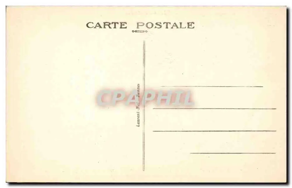 Cap Fréhel — Trou de l'Enfer — Porphyritische Höhle — Verlag Laurent Neiennne, Nr. 3063 - Rückseite