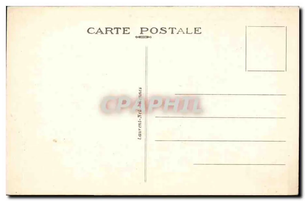 Cap Fréhel — Die Klippen (La Fauconnière) — Côte d'Émeraude — Verlag Laurent-Nell-Bréhennes, Nr. 1032 - Rückseite