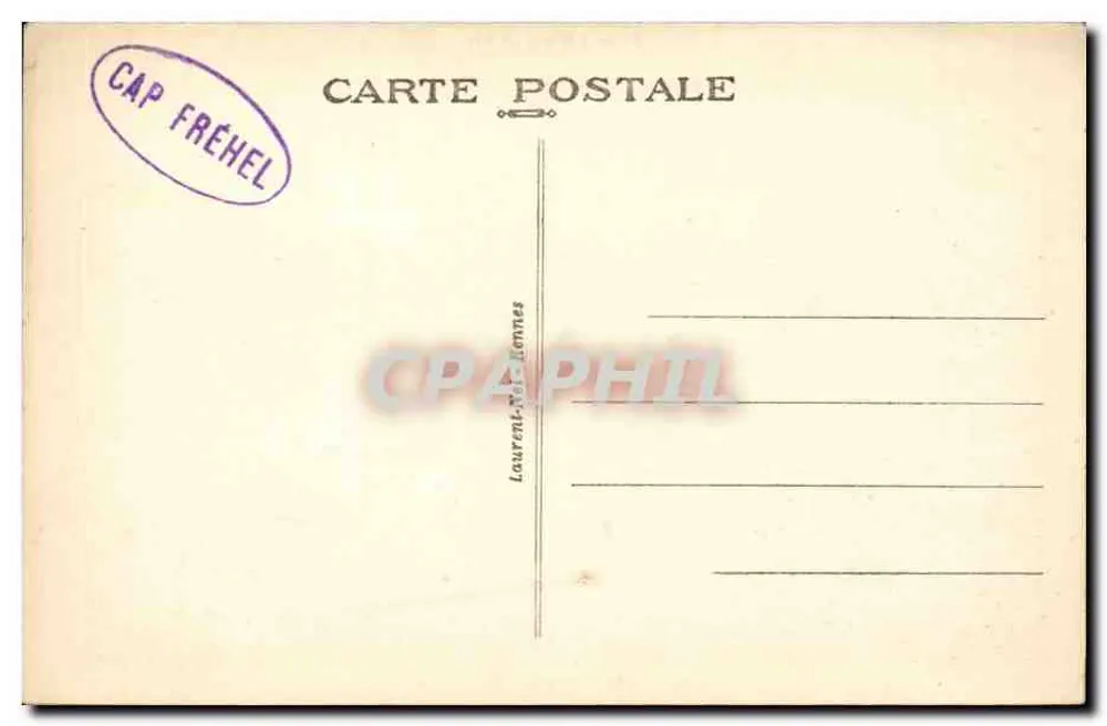 Cap Fréhel — Fort La Latte — Wybrzeże Emeraude — wydawca Loïe, nr 2147 - Rewers