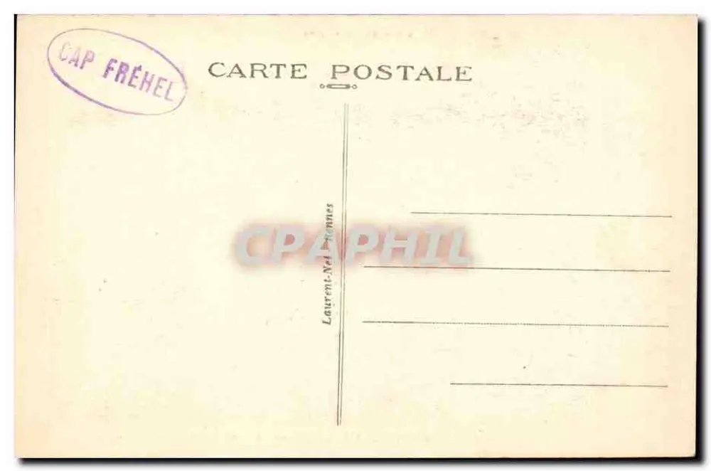 Costa de Esmeralda — O Cabo Fréhel — A Ponta Extrema — Laurent-Né-Dennes, n°888 - Verso
