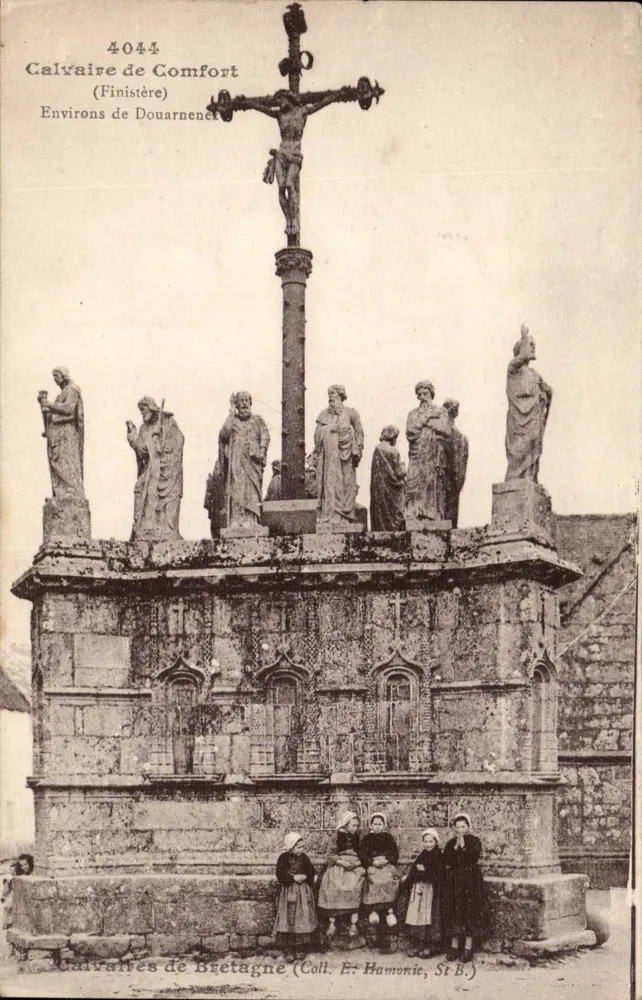 Calvaire de Comfort — Finistère — Coleção E. Hamonie, St B. - Frente