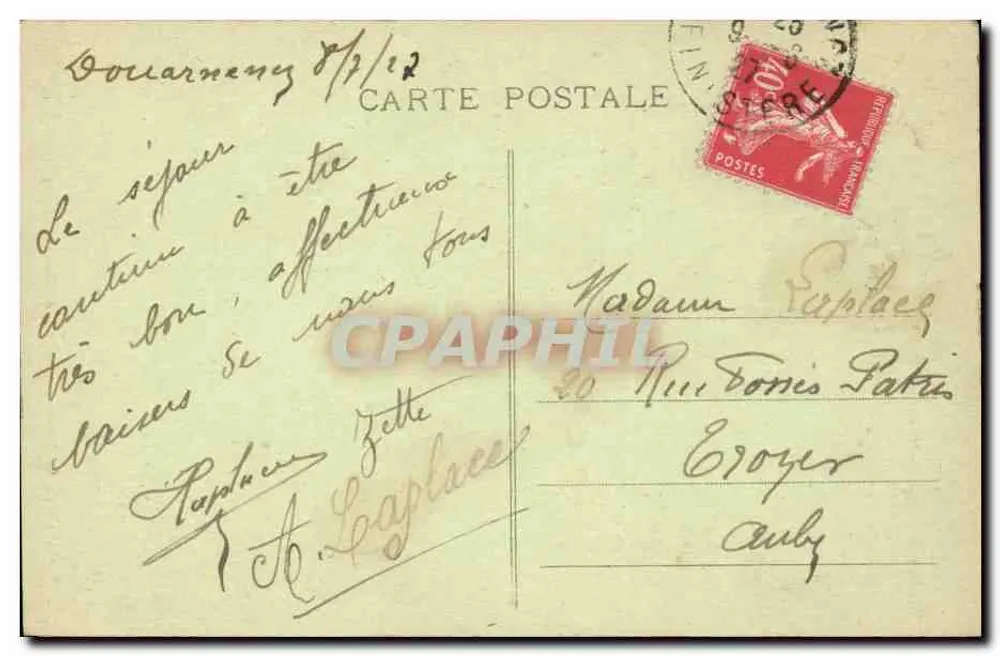 Calvaire de Comfort — Finistère — Coleção E. Hamonie, St B. - Verso