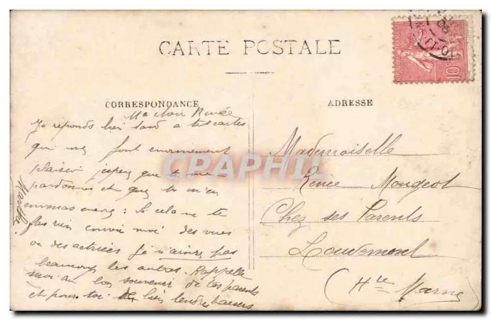 Miss Bréval vom Opernhaus — P. Berger, F.C.&Cie, n°76 - Rückseite