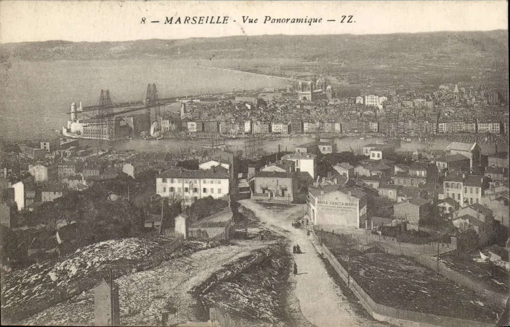 MARSEILLE — Vista Panorâmica — ZZ. — ARÈLE SANTA-MARIA - Frente
