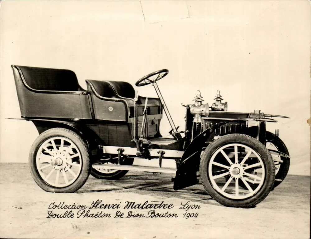 Doppelphaeton De Dion Bouton — 1904 — Sammlung Henri Malavetec Lyon - Vorderseite