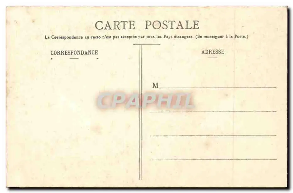 Junges Paar in einer romantischen Szene — Gegenseitige Erklärung — Phototype A. Benenert & Cie, Nancy - Rückseite
