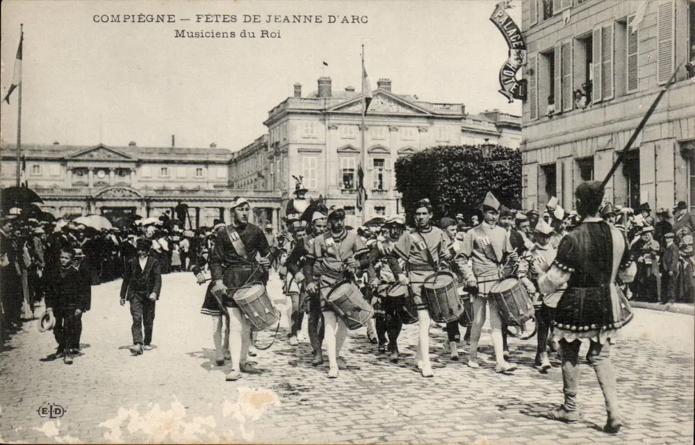 Compiègne — Fêtes de Jeanne d'Arc — Musiciens du Roi - Vorderseite