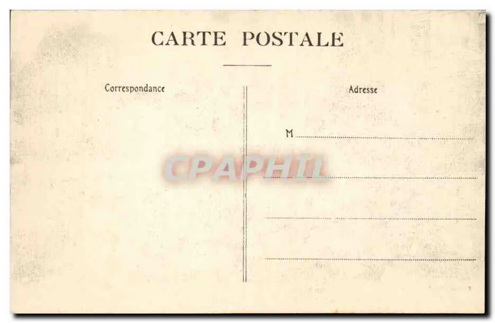Feste Joan of Arc in Compiègne — Die Damen der Halle — Nini trägt die Fahne — Decelé, Verlag, Compiègne - Rückseite