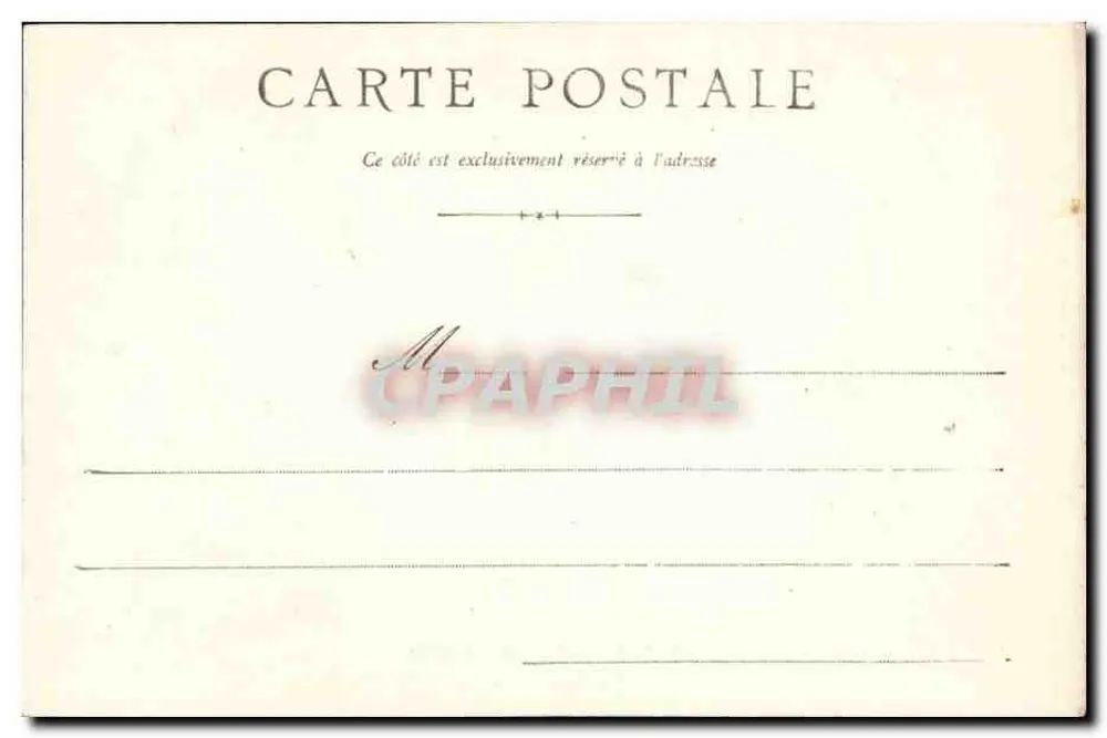 Camp de Mailly — O Estado-Maior — Editor: Ormann Angé, em Metz - Verso