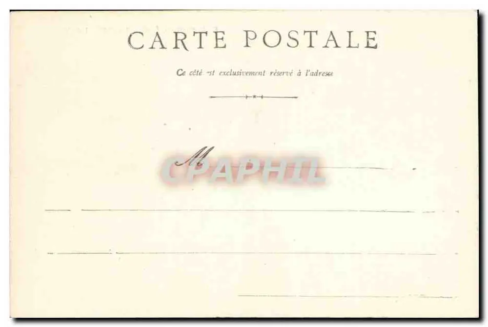 Camp de Mailly — Ansicht vom Kreuz genommen — Lib. Gradassi Royer, bei Arcis-sur-Aube - Rückseite