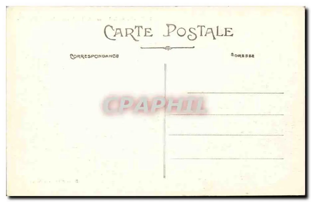 Schlacht an der Marne — Mailly-le-Camp — Rue Basse — Militärbazar A. Nieps - Rückseite