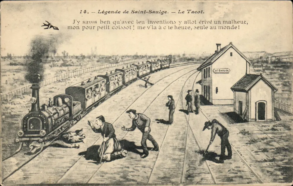 Legende von Saint-Saulge — Der Tacot — Verleger nicht sichtbar - Vorderseite
