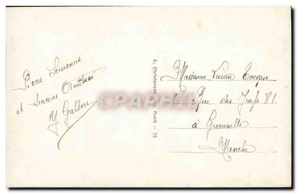 Arranjo de flores — REX 4735 — editor REX - Verso