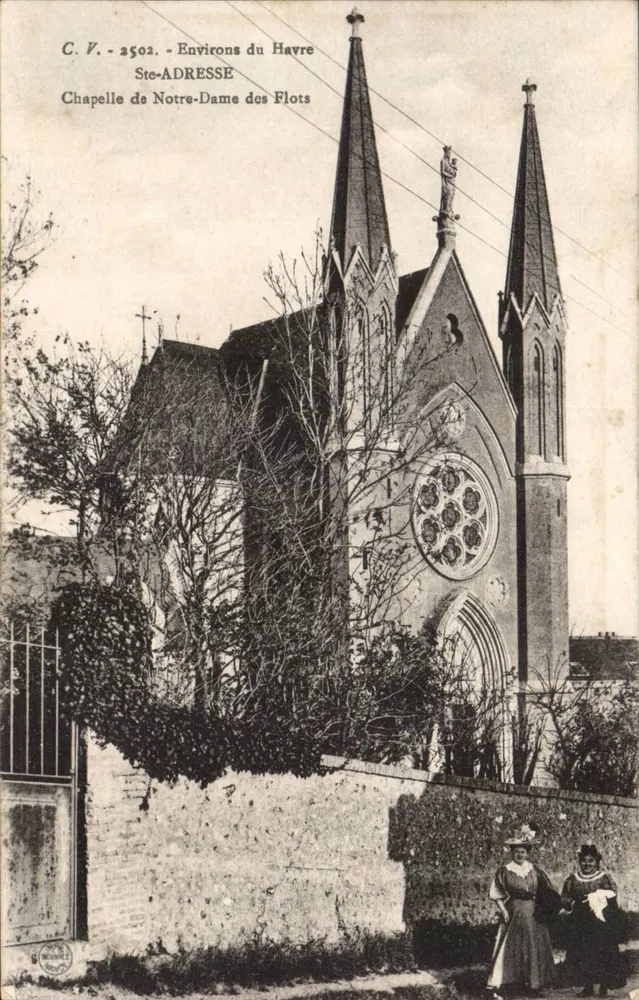 Kapelle Notre-Dame des Flots — Umgebung von Le Havre — C.V. 2502 - Vorderseite