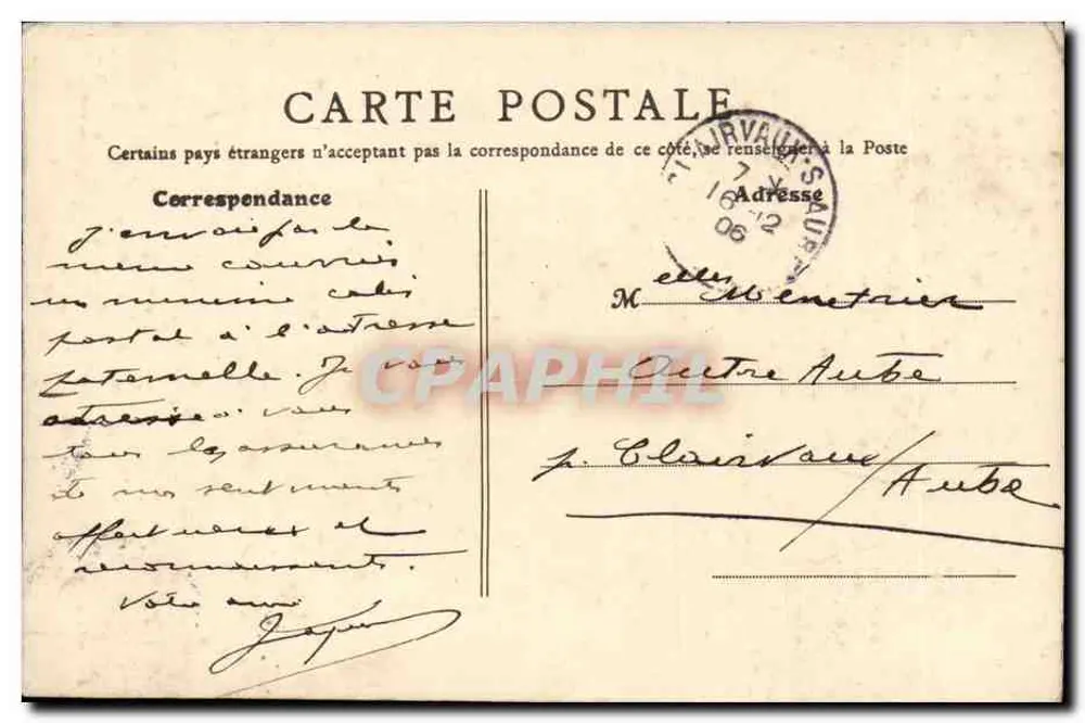 Bar-le-Duc (Meuse) - Ponte da Estação — editor desconhecido, número de série não visível - Verso