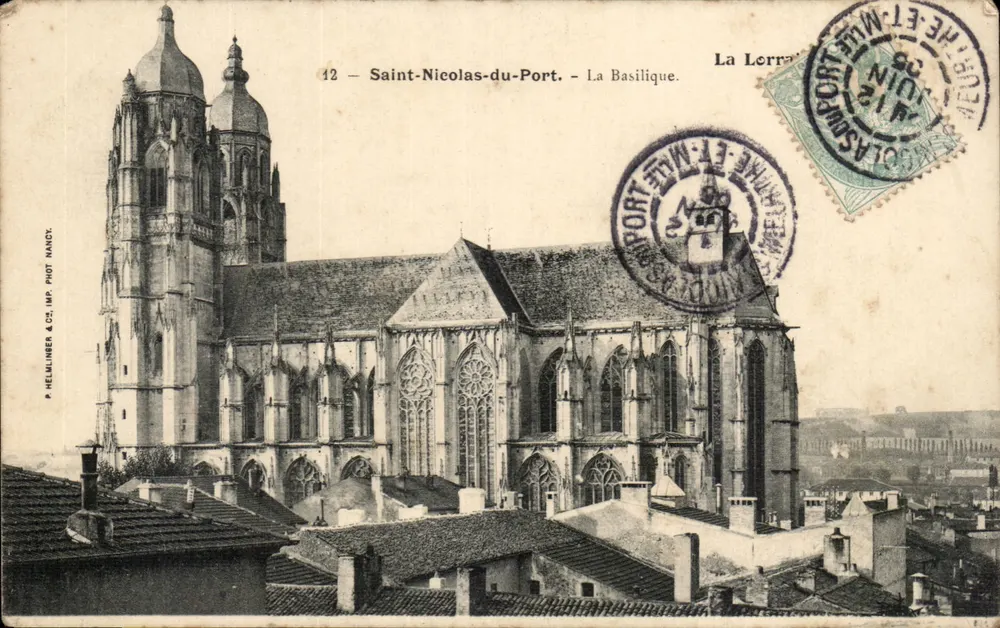 Saint-Nicolas-du-Port — Bazylika — P. Helmliner & Cie, NANCY, n°12 - Awers