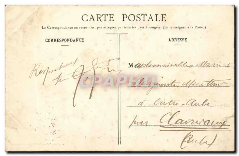 Le Bataillon cycliste — En Avant ! — Librairie Militaire Gidrin, Mauvezin - Verso