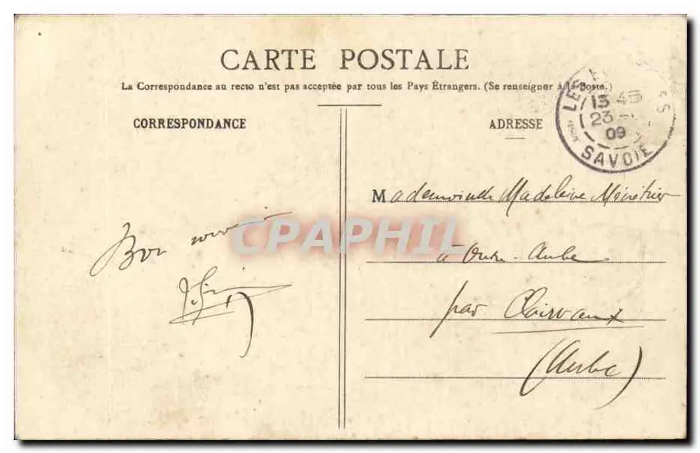 Massif da Chartreuse — Vista geral das Echelles (Savoie) e d'Entre-2-Guiers (Isère) — J. C. édit., Valbon - 333 - Verso