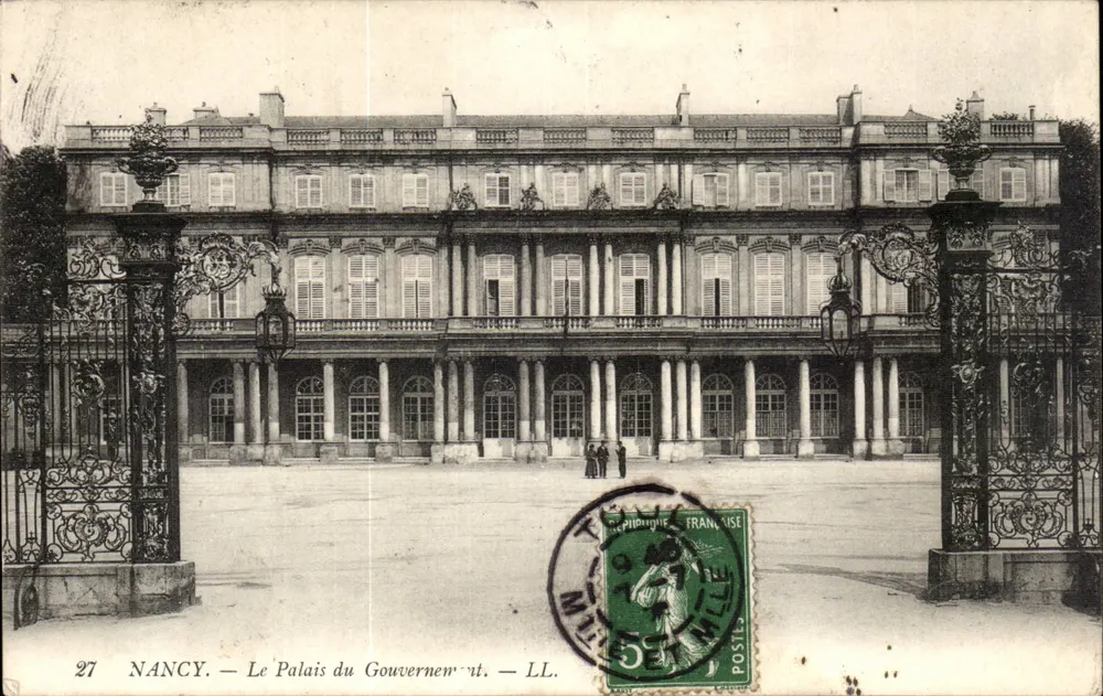 NANCY — O Palácio do Governo — LL. — 27 - Frente