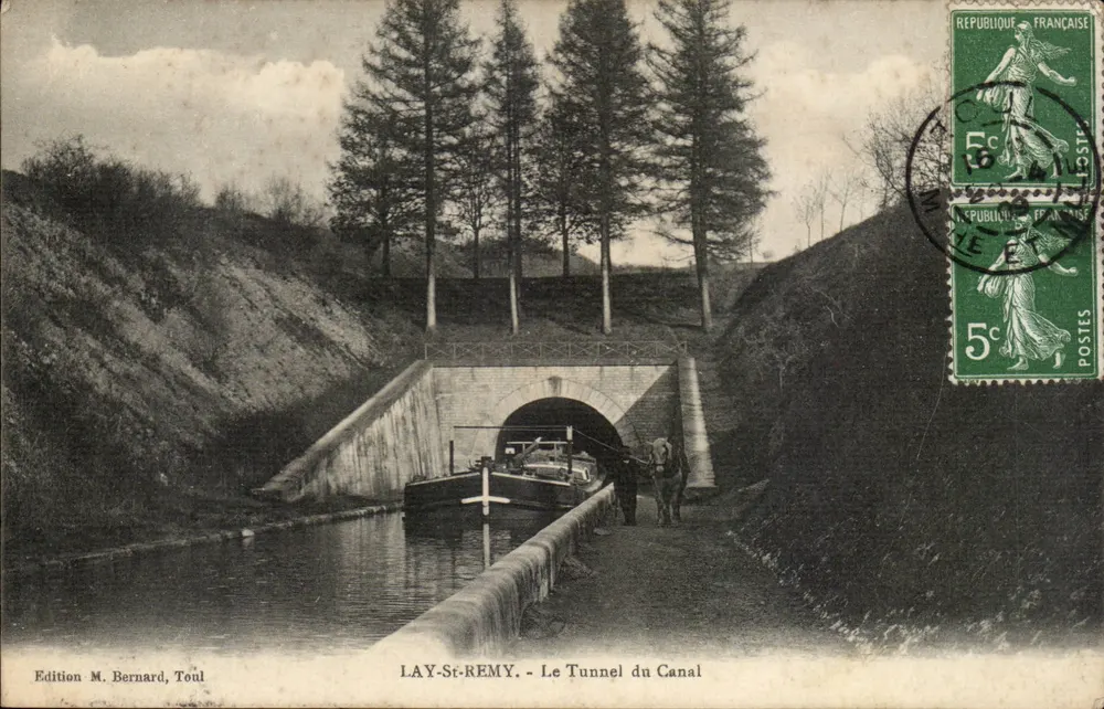 Lay-Saint-Rémy - Der Kanaltunnel — Edition M. Bernard, Toul - Vorderseite