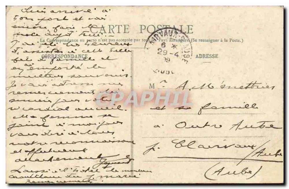 Lay-Saint-Rémy - Der Kanaltunnel — Edition M. Bernard, Toul - Rückseite