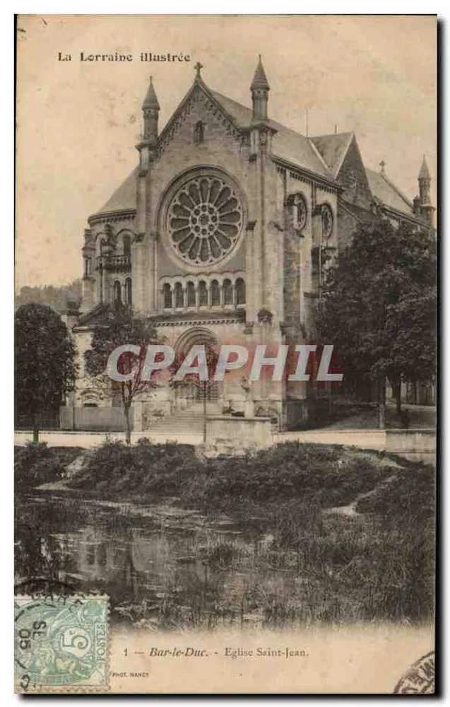 Bar-le-Duc - Kirche Saint-Jean — La Lorraine illustrée, n°4, phot. NANCY - Vorderseite