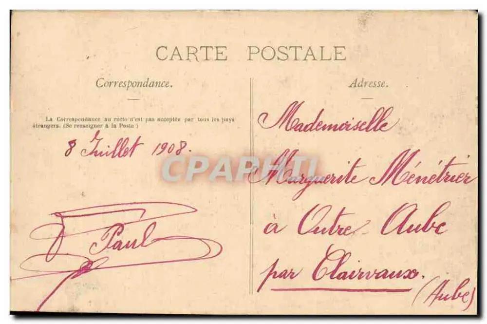 Avenue de Toul bis Dommartin — La Lorraine Illustrée, Nr. 60 - Rückseite