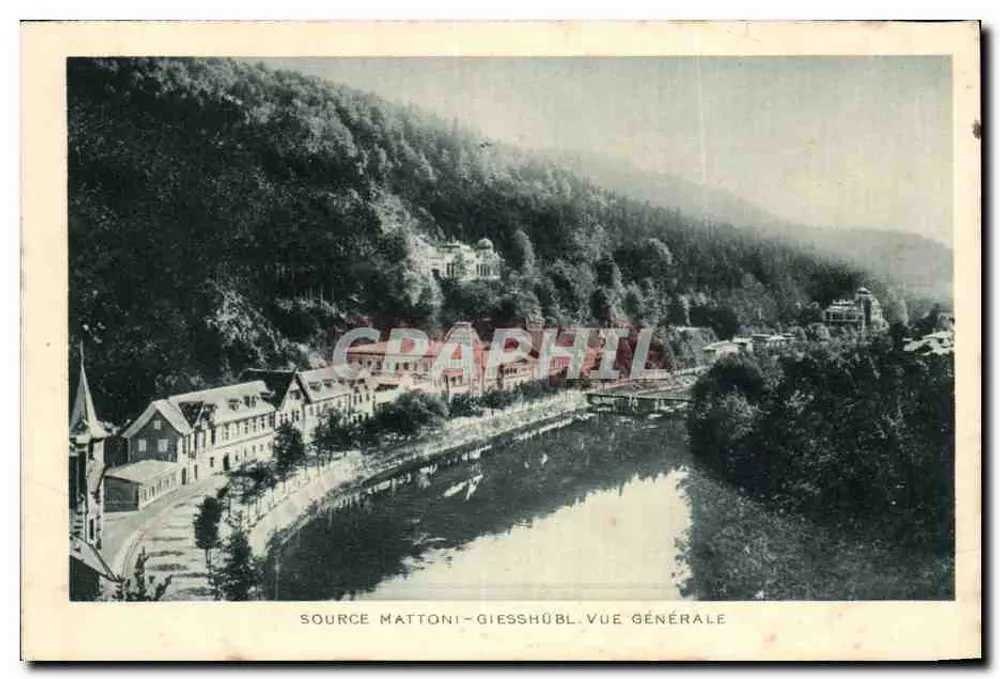 Fonte Mattoni-Giesshübl — visão geral — editor desconhecido - Frente