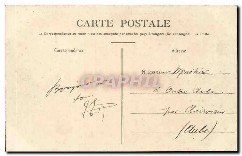 Campo de SISSONNE — Vista Panorâmica — G. M. - Verso