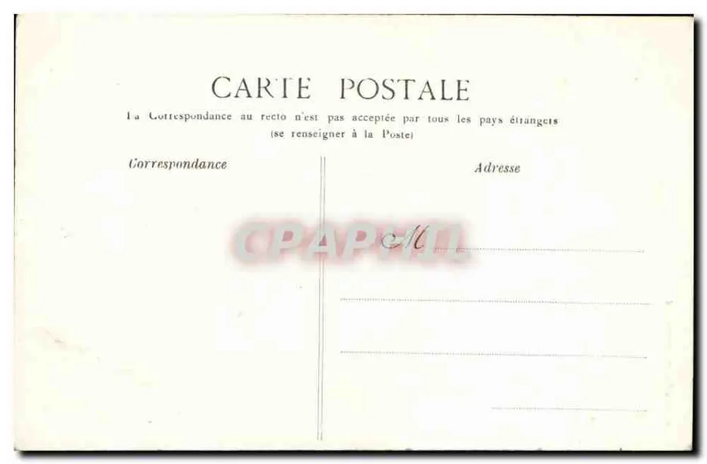 Auxerre — A Lanterna da Catedral — Nordmann, editor, Auxerre, n°125 - Verso