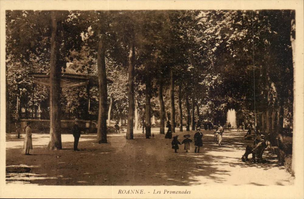 Roanne - De Promenades — Uitgever Philippe Roanne - Voorkant