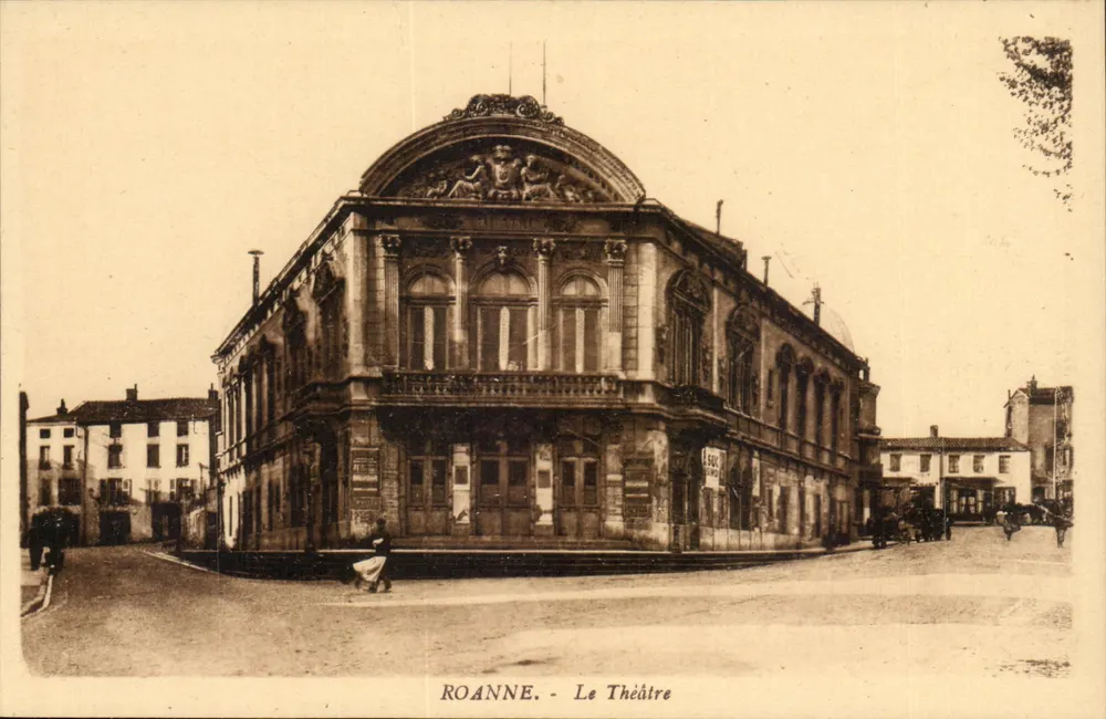 Roanne - O Teatro — editor impressor Roanne - Frente
