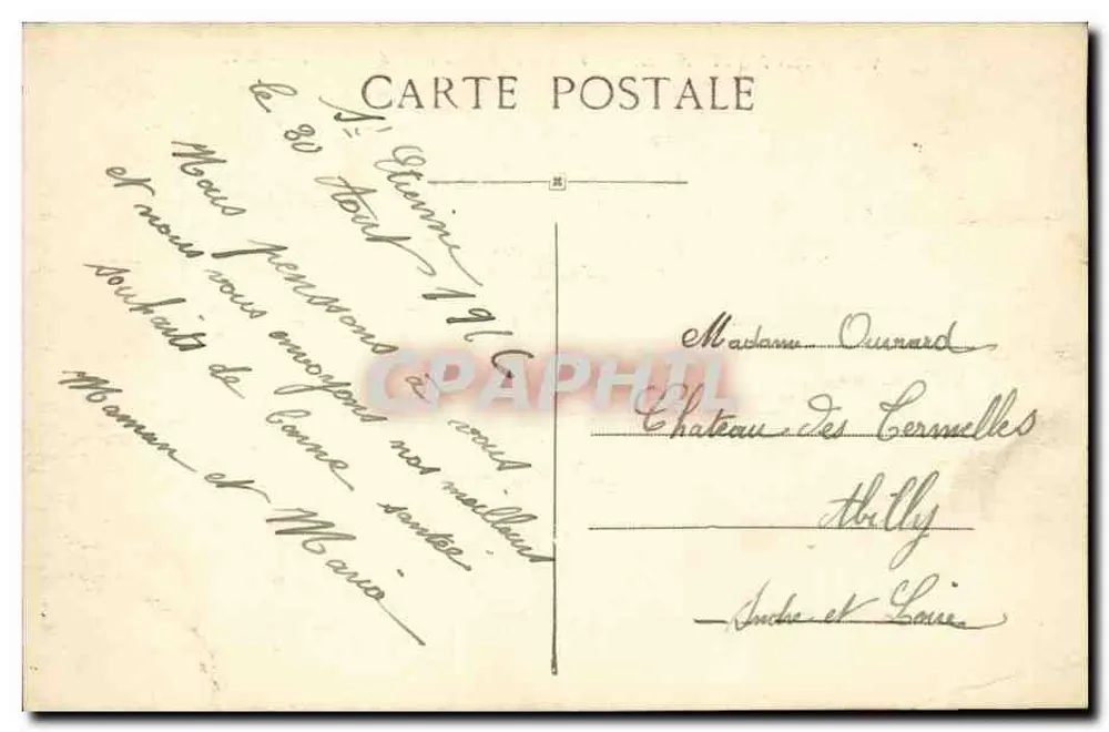 Saint-Étienne — Vista generale (Lato Nord) — CG. - Verso
