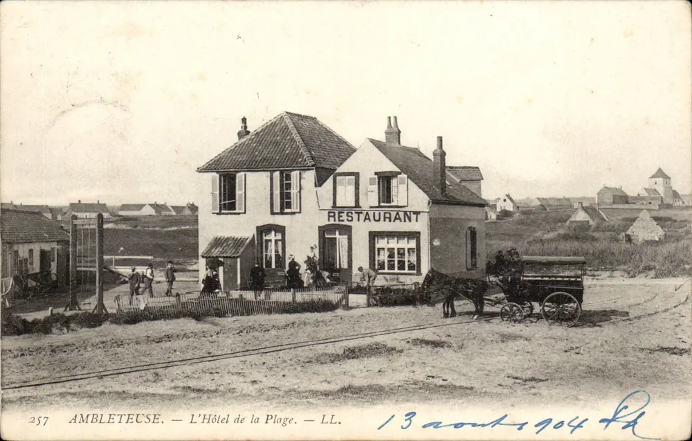 Ambleteuse — Das Hotel de la Plage — LL. — n°257 - Vorderseite