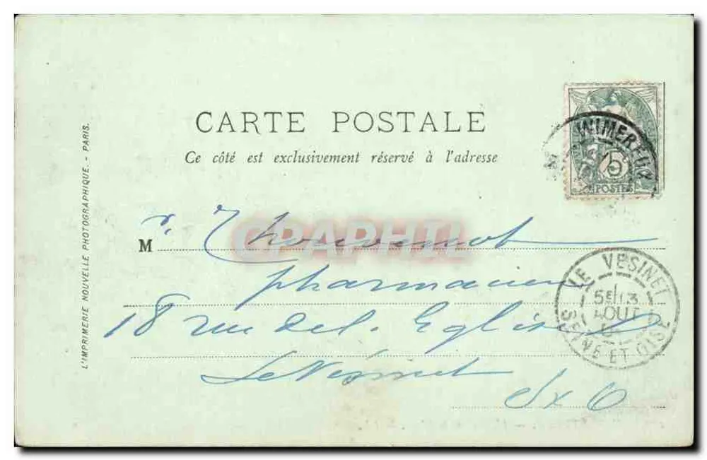 Ambleteuse — Das Hotel de la Plage — LL. — n°257 - Rückseite