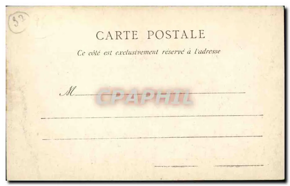 Tours — O Hotel de Ville — C.L.C. - Verso