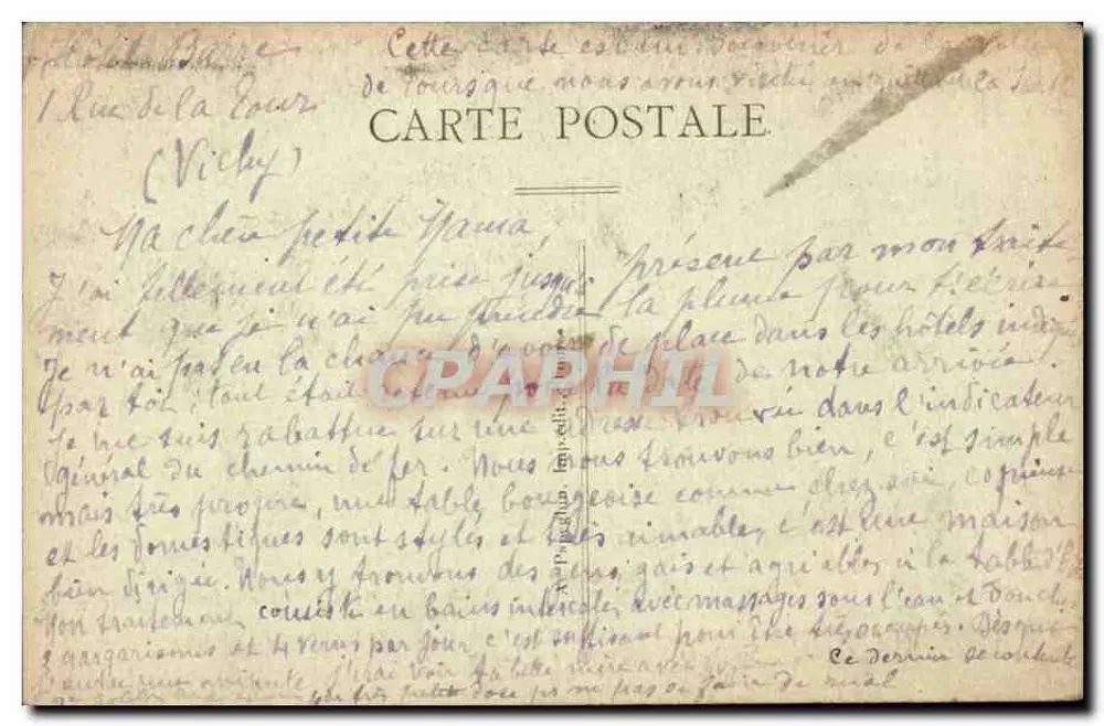 Tours — Katedra św. Gatiana — A.P. - Południowa wieża 69 m, północna wieża 70 m, zbudowana między 1170 a 1547 - Rewers