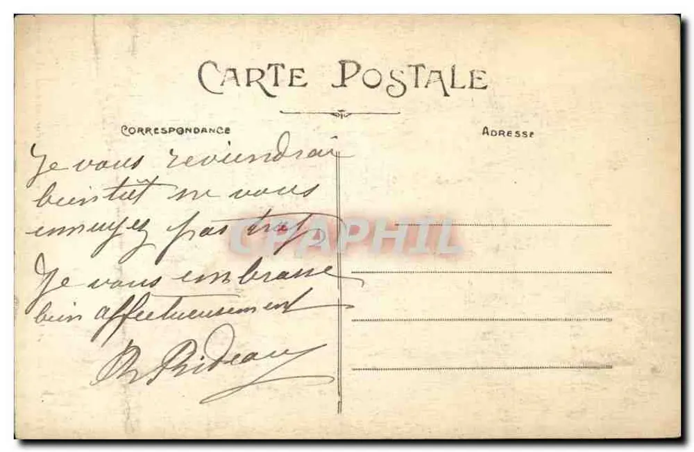 Tours (A.-et-L.) — Catedral de Saint-Gatien — A.P. - Verso