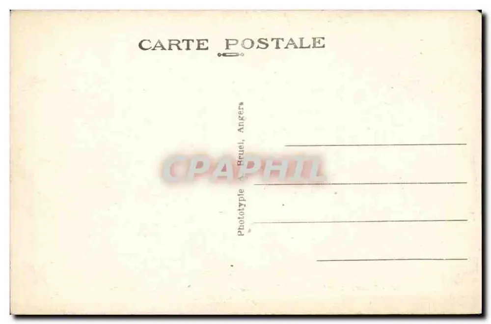 Tours (Loire-et-Loire) - Kloster der Psalette, Galerie und Treppenhaus (15. und 16. Jahrhundert) - A. B. - Rückseite