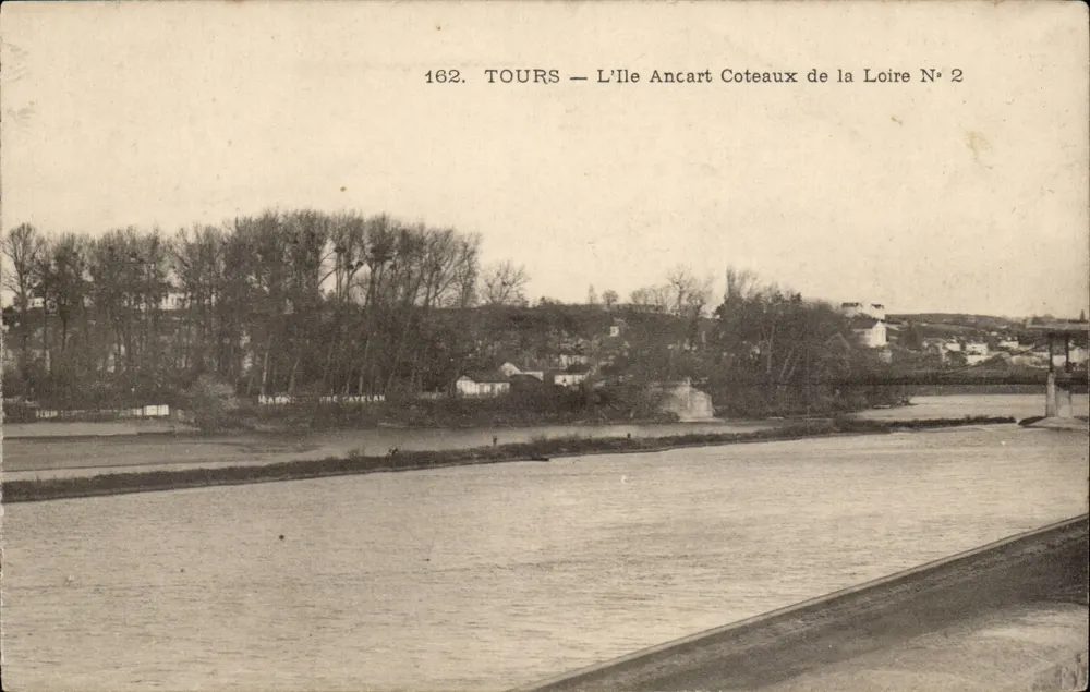 Tours — Die Insel Ancart, Ufer der Loire Nr. 2 — Anonymer Verlag, Nr. 162 - Vorderseite