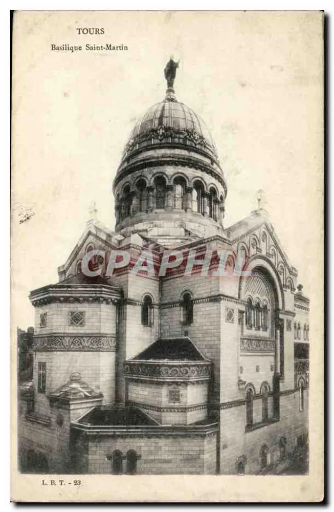 Tours — Basílica de São Martinho — L. B. T. - 23 - Frente