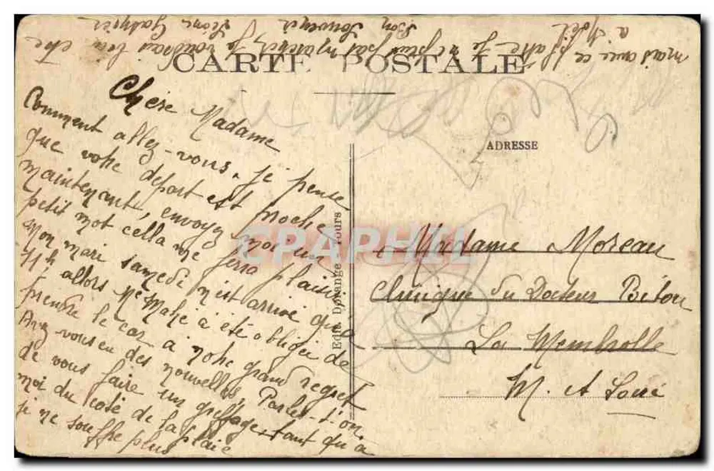 Ussé (Loir-et-Cher) — O Castelo (Monumento Histórico do XV e XVI séculos) — R.D. - Verso