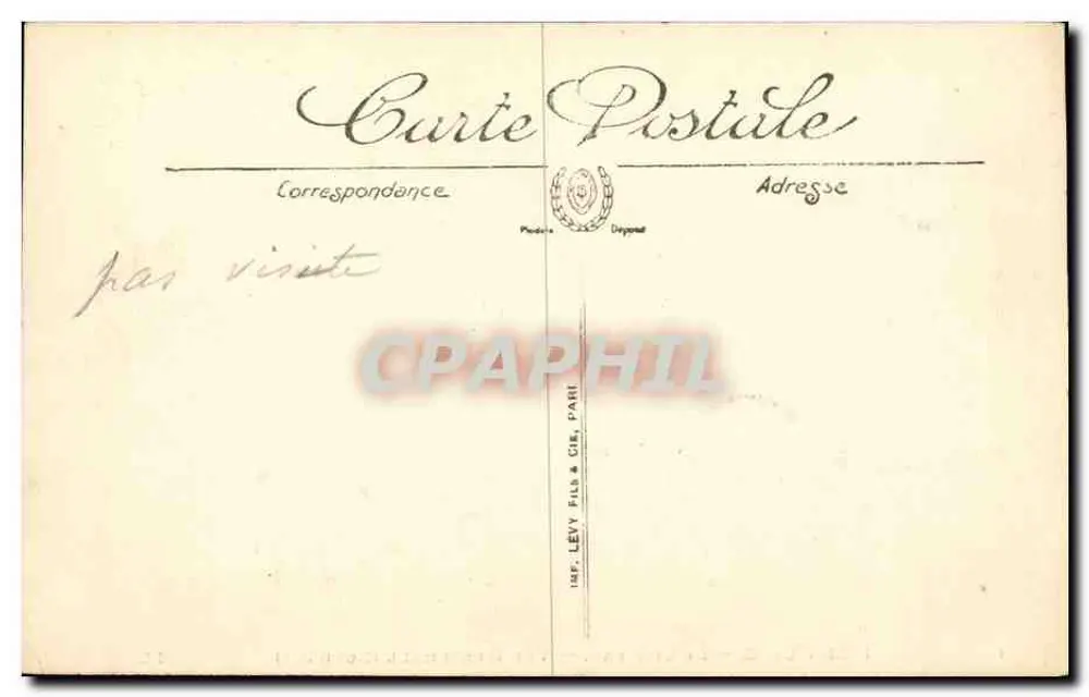 Rigny-Ussé — O Castelo — Vista geral (Nordeste). - Verso