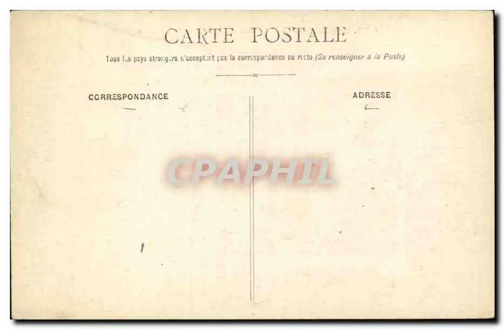 Loches (Loire-et-Loire) — O castelo e a igreja de Saint-Ours — editor Brande Tours, n° GB1 - Verso