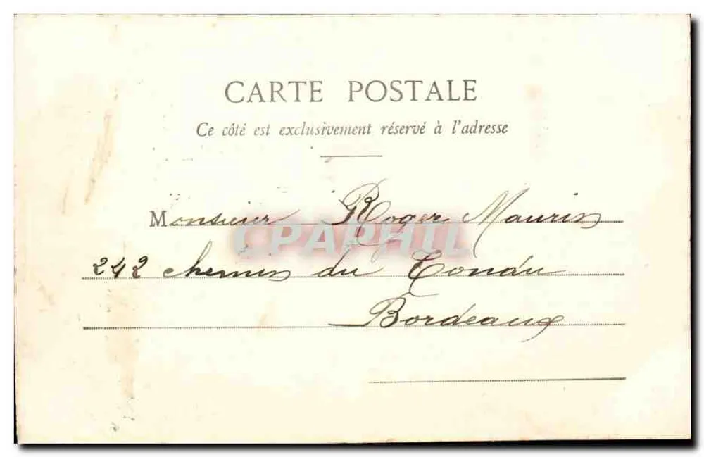 Der kleine Robinson — Szenen aus dem Leben mit Kind und Vogel — Phototype A. Bichet, 35, rue de la République, Paris - Rückseite