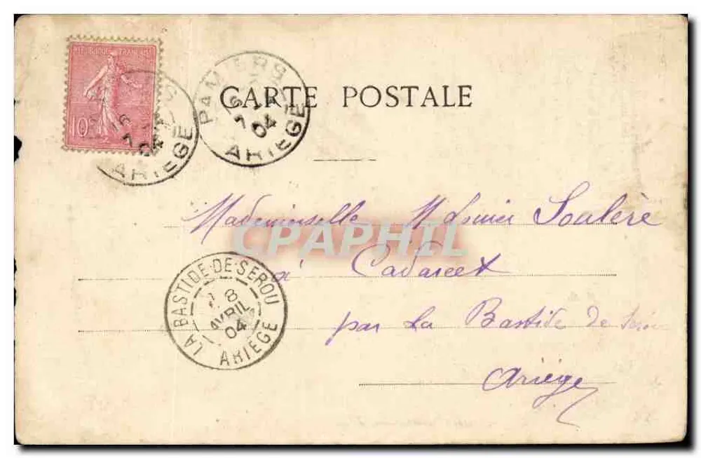 Rennen der Midinettes — Das Rennen der Midinettes — Phototypie A. Berneart & Cie, Nancy - Rückseite