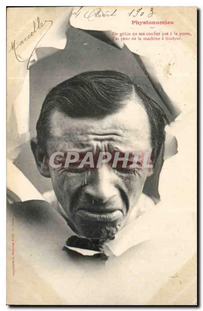 Physionomies — Marcelles d'Oréal 1908 — Verleger Marcelles - Vorderseite