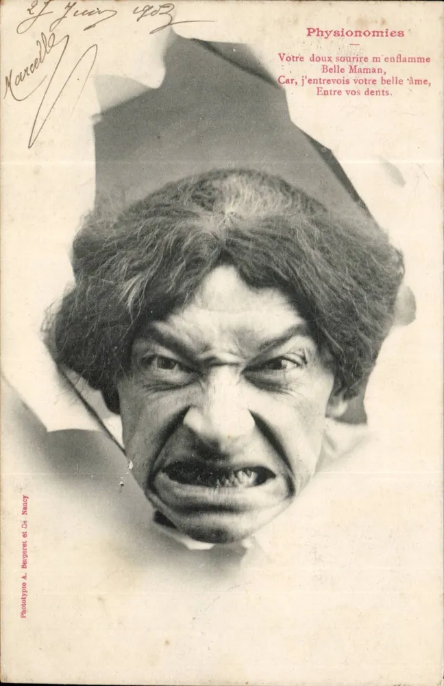 Physionomien — Marcelle — Phototype A. Barguet et Cie, Nancy - Vorderseite