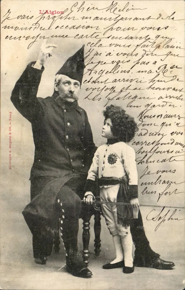Der Eulenjunge — Chén. Hélèin — Phototypie A. Bergaret & Cie — Nussy - Vorderseite